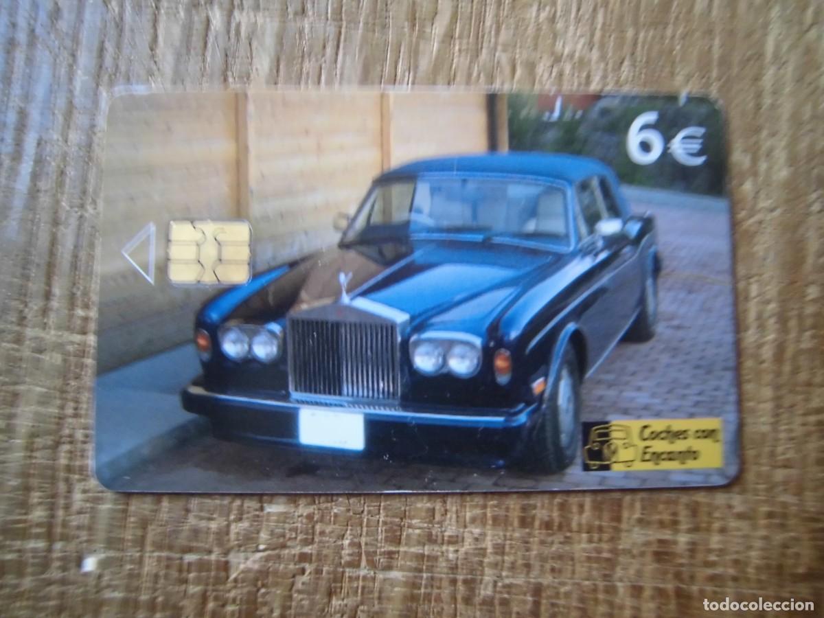 Tarjetas telef&oacute;nicas de colecci&oacute;n: TARJETA TELEF&Oacute;NICA COCHES CON ENCANTO ROLLS ROYCE 6 EUROS