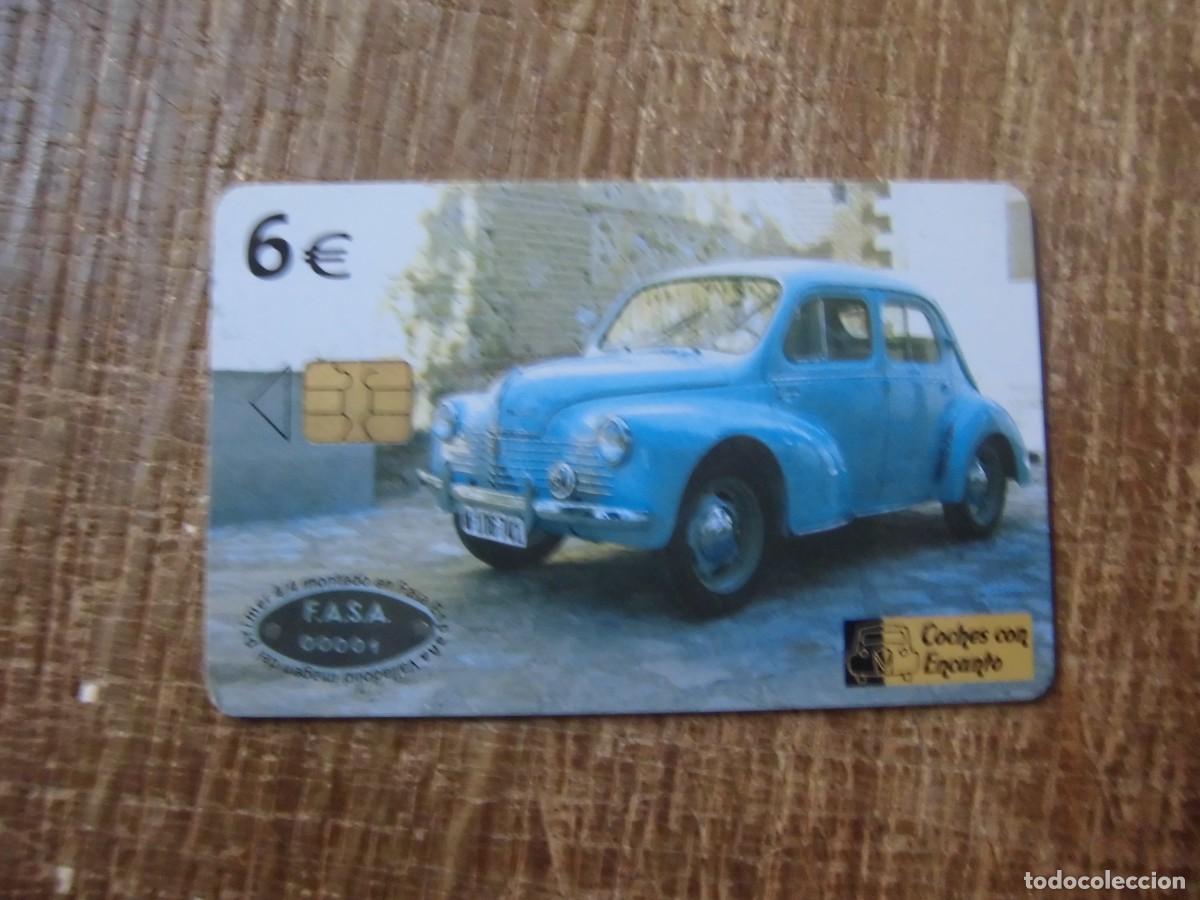 Tarjetas telef&oacute;nicas de colecci&oacute;n: TARJETA TELEF&Oacute;NICA COCHES CON ENCANTO SINGER 9 CV. 6 EUROS