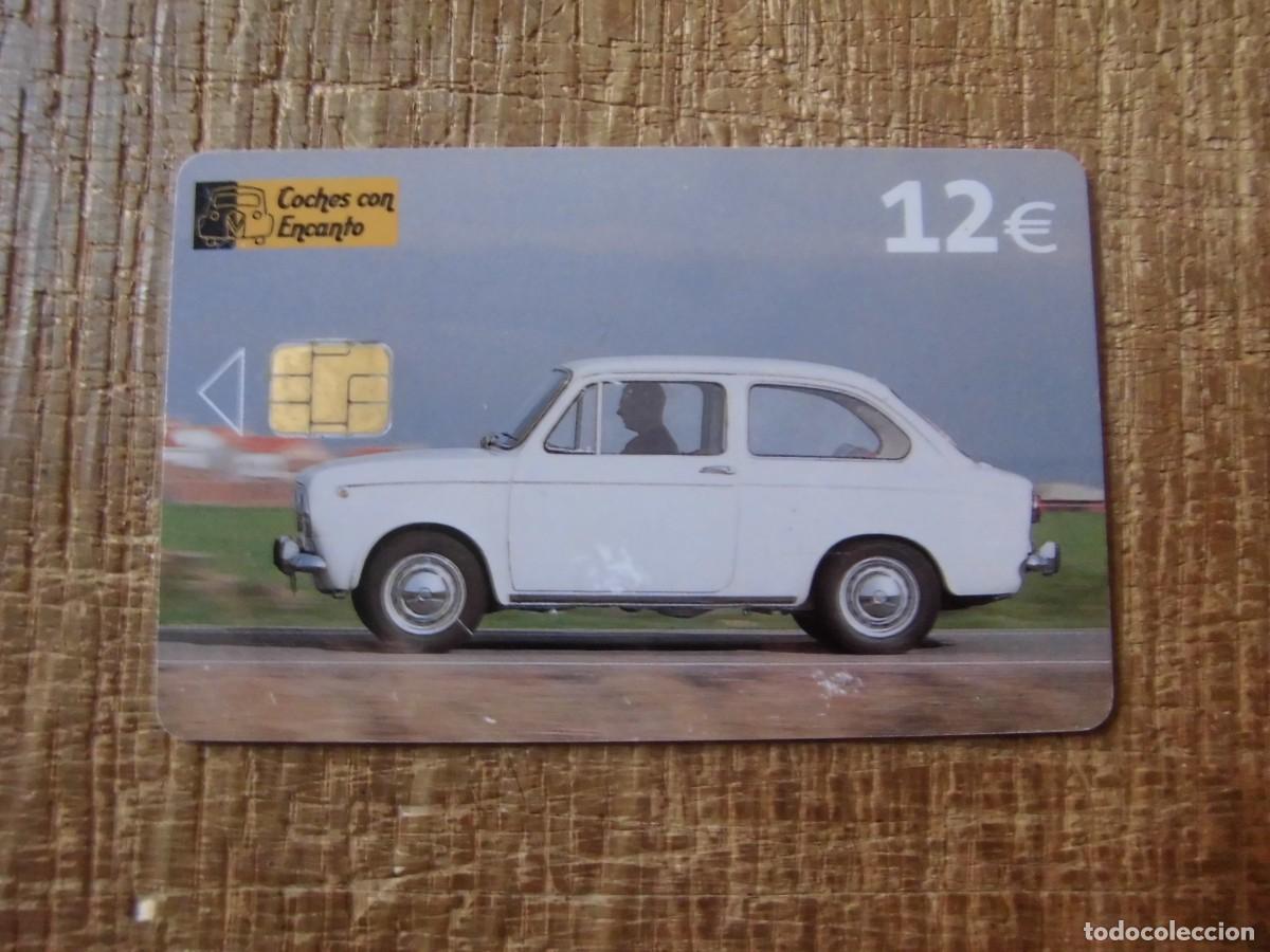 Tarjetas telef&oacute;nicas de colecci&oacute;n: TARJETA TELEF&Oacute;NICA COCHES CON ENCANTO SEAT 850 12 EUROS