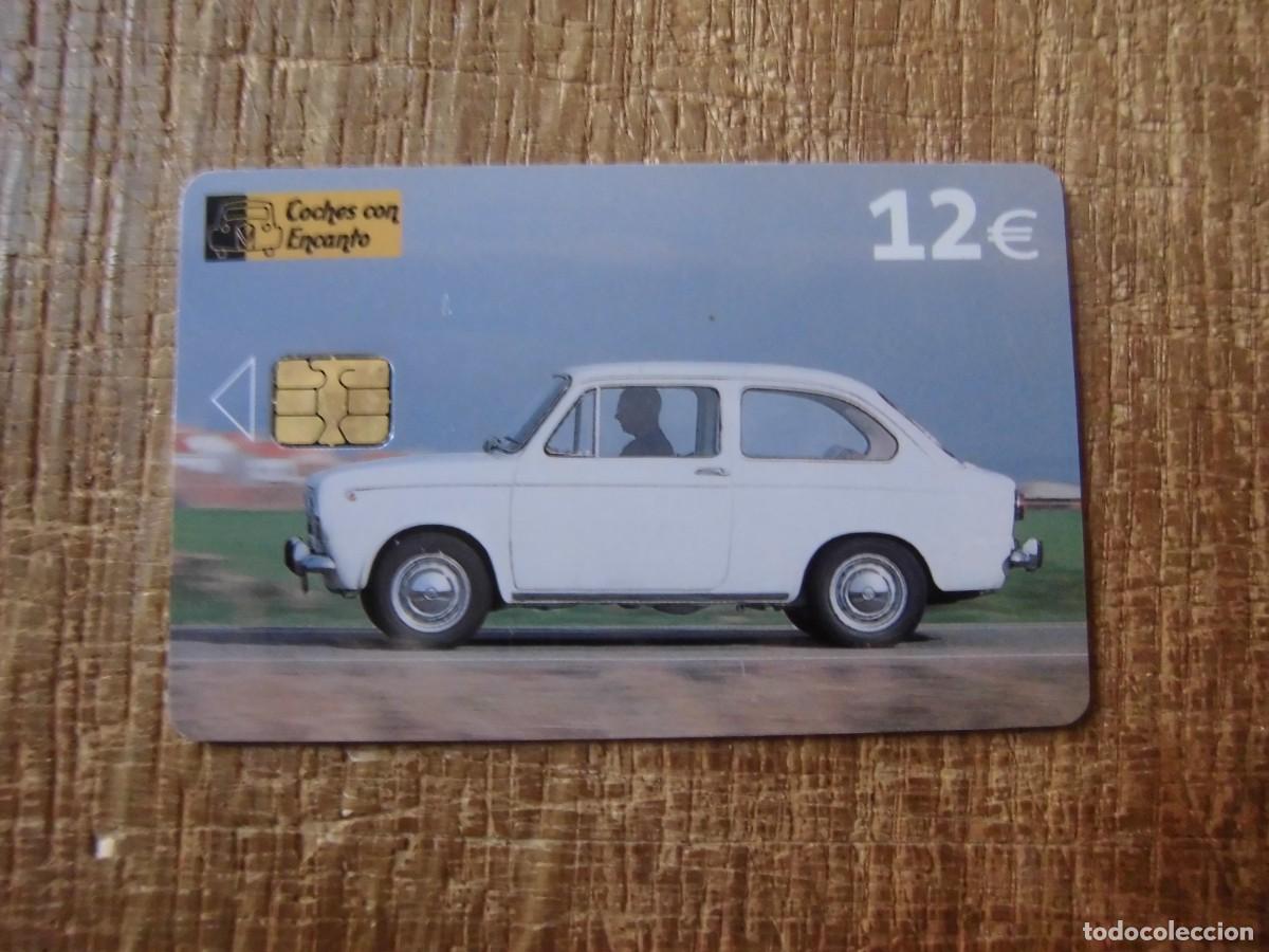 Tarjetas telef&oacute;nicas de colecci&oacute;n: TARJETA TELEF&Oacute;NICA COCHES CON ENCANTO SEAT 850 12 EUROS
