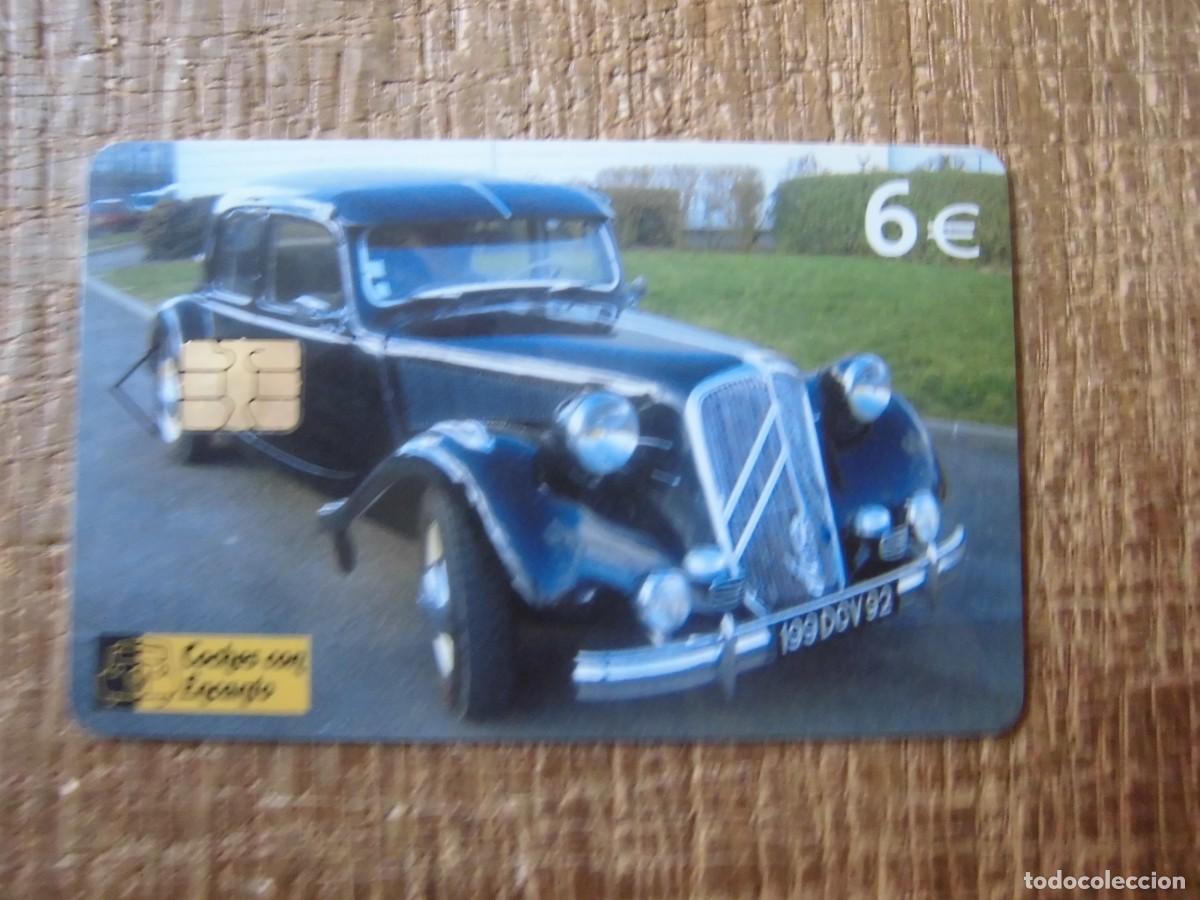 Tarjetas telef&oacute;nicas de colecci&oacute;n: TARJETA TELEF&Oacute;NICA COCHES CON ENCANTO CITROEN 15 SIX 6 EUROS