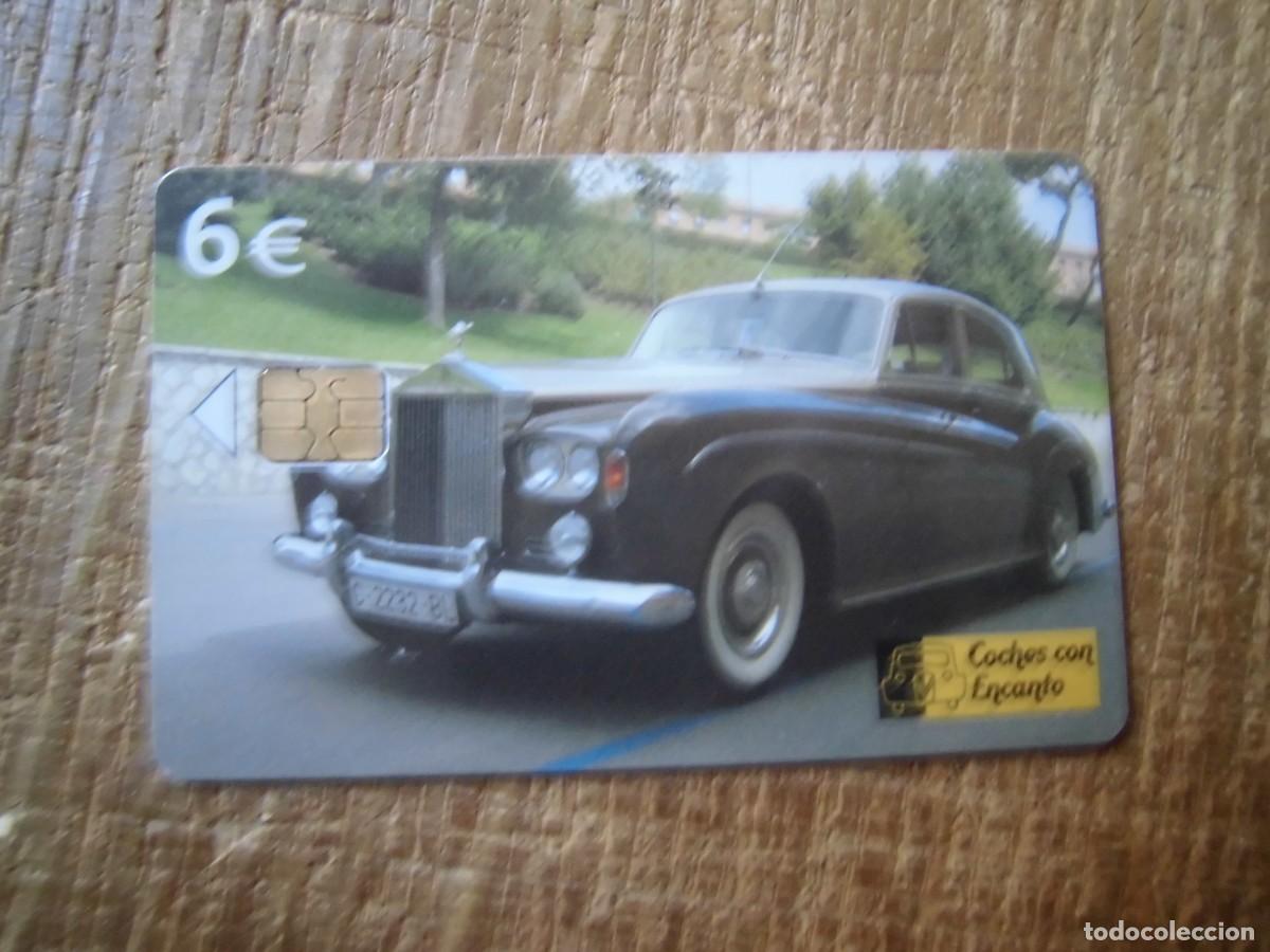 Tarjetas telef&oacute;nicas de colecci&oacute;n: TARJETA TELEF&Oacute;NICA COCHES CON ENCANTO ROLLS ROYCE SILVER CLOUD III 6 EUROS