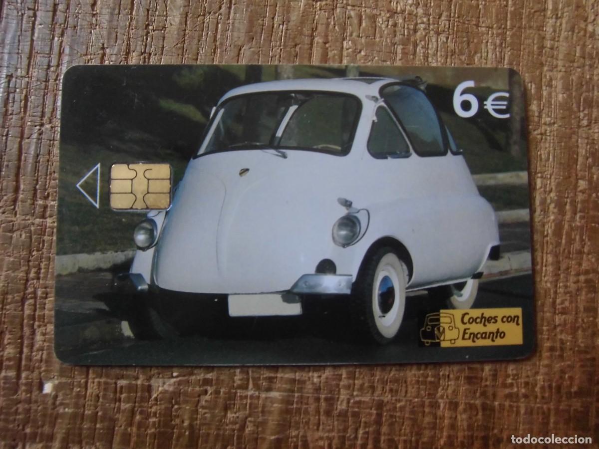 Tarjetas telef&oacute;nicas de colecci&oacute;n: TARJETA TELEF&Oacute;NICA COCHES CON ENCANTO BMW ISETTA 6 EUROS