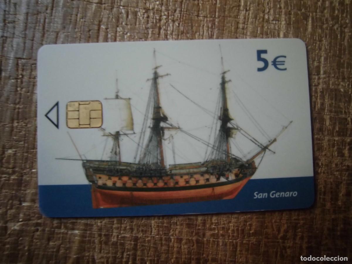 Tarjetas telef&oacute;nicas de colecci&oacute;n: TARJETA TELEF&Oacute;NICA SAN GENARO 5 EUROS