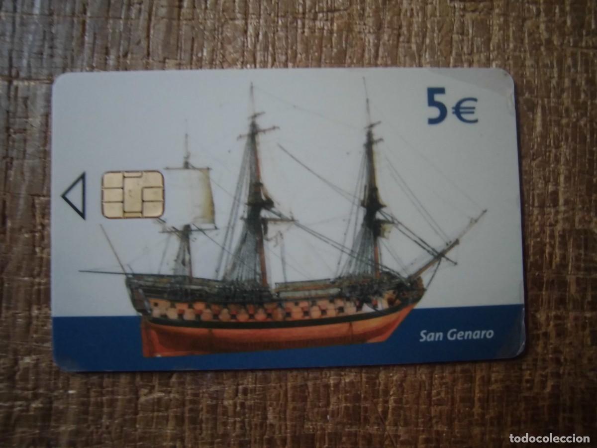 Tarjetas telef&oacute;nicas de colecci&oacute;n: TARJETA TELEF&Oacute;NICA SAN GENARO 5 EUROS
