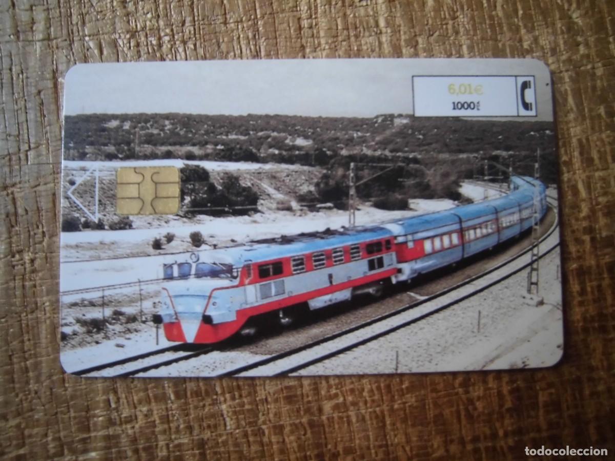 Tarjetas telef&oacute;nicas de colecci&oacute;n: TARJETA TELEF&Oacute;NICA TALGO III 6 EUROS