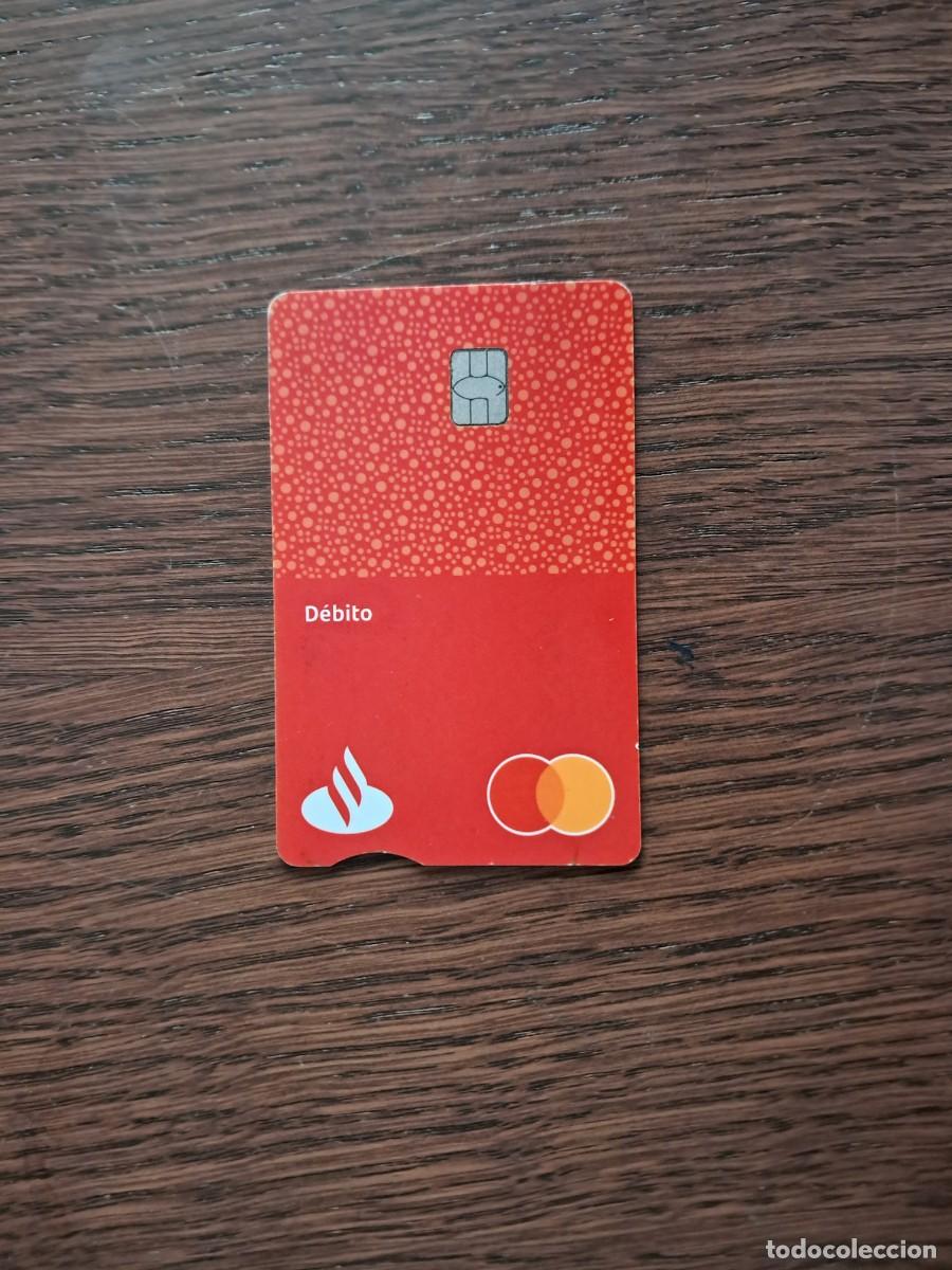 Tarjetas telef&oacute;nicas de colecci&oacute;n: tarjeta visa, banco Santander.