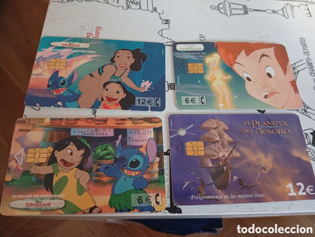 Tarjetas telef&oacute;nicas de colecci&oacute;n: 4 tarjetas telefonica