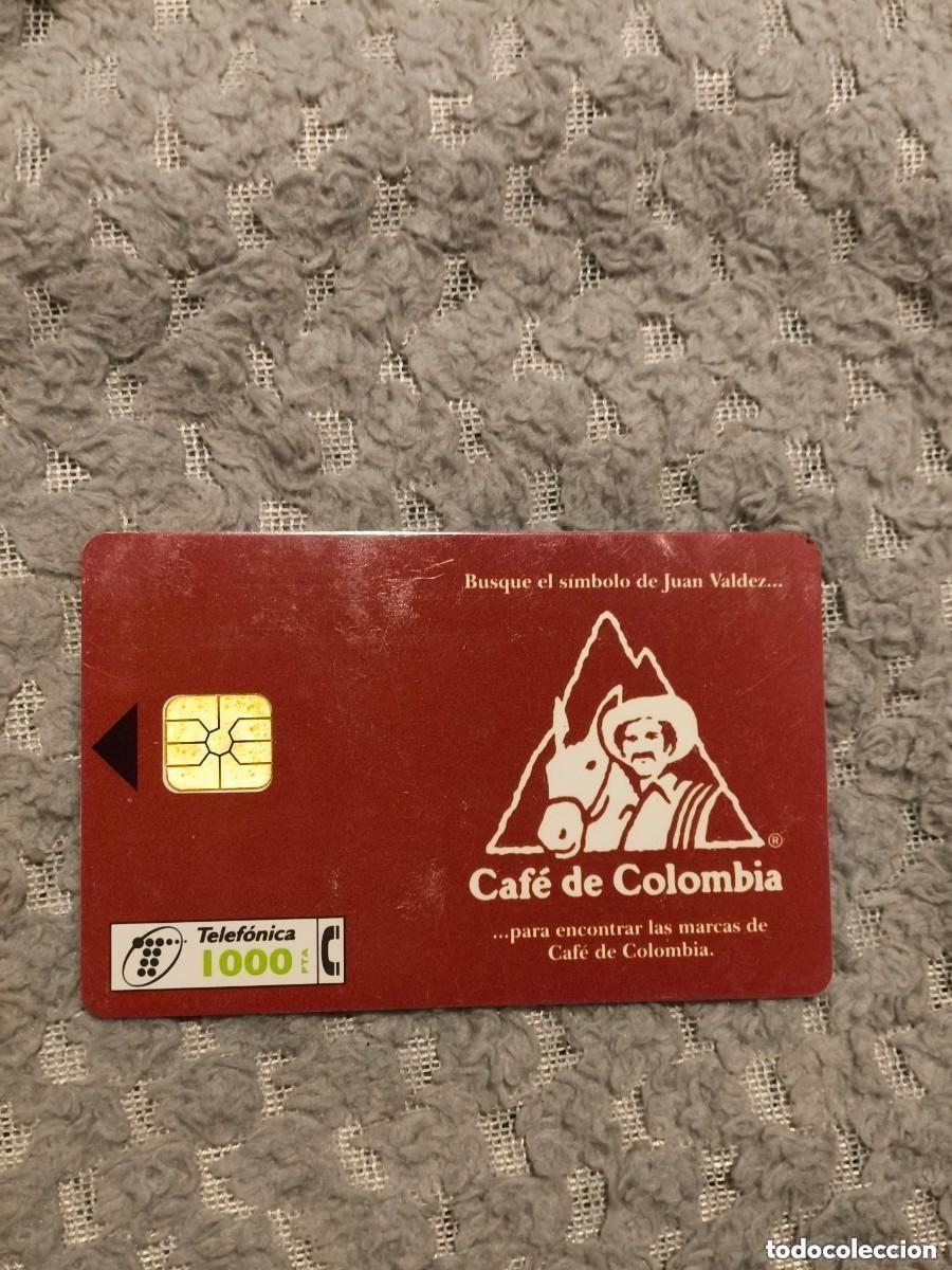 Collection telephone cards: TARJETA TELEF&Oacute;NICA - Caf&eacute; de Colombia