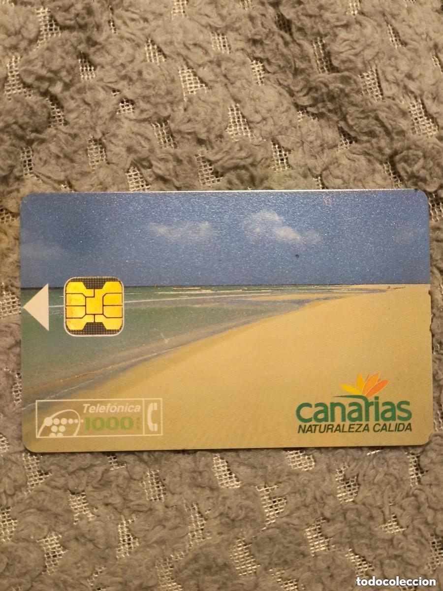 Tarjetas telef&oacute;nicas de colecci&oacute;n: TARJETA TELEFONICA CANARIAS