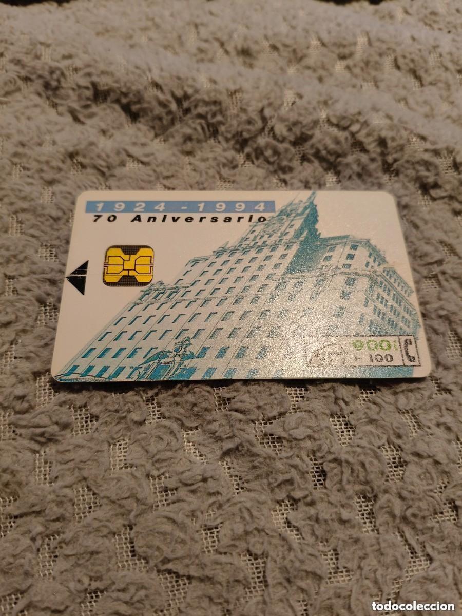 Tarjetas telef&oacute;nicas de colecci&oacute;n: TARJETA TELEFONICA ESPA&Ntilde;A 70 ANIVERSARIO