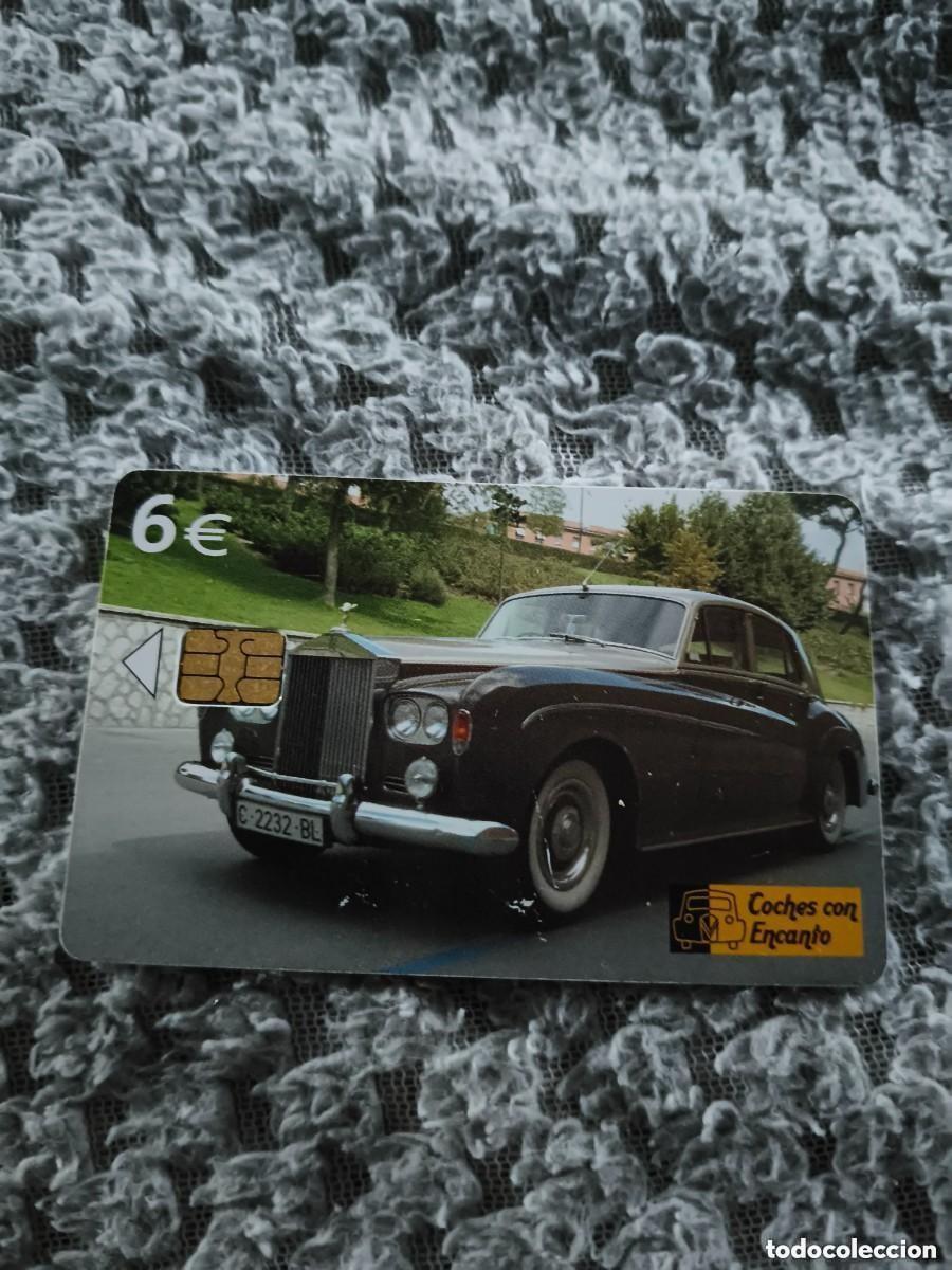 Tarjetas telef&oacute;nicas de colecci&oacute;n: TARJETA TELEFONICA - AUTOMOVILES - ROLLS ROYCE SILVER