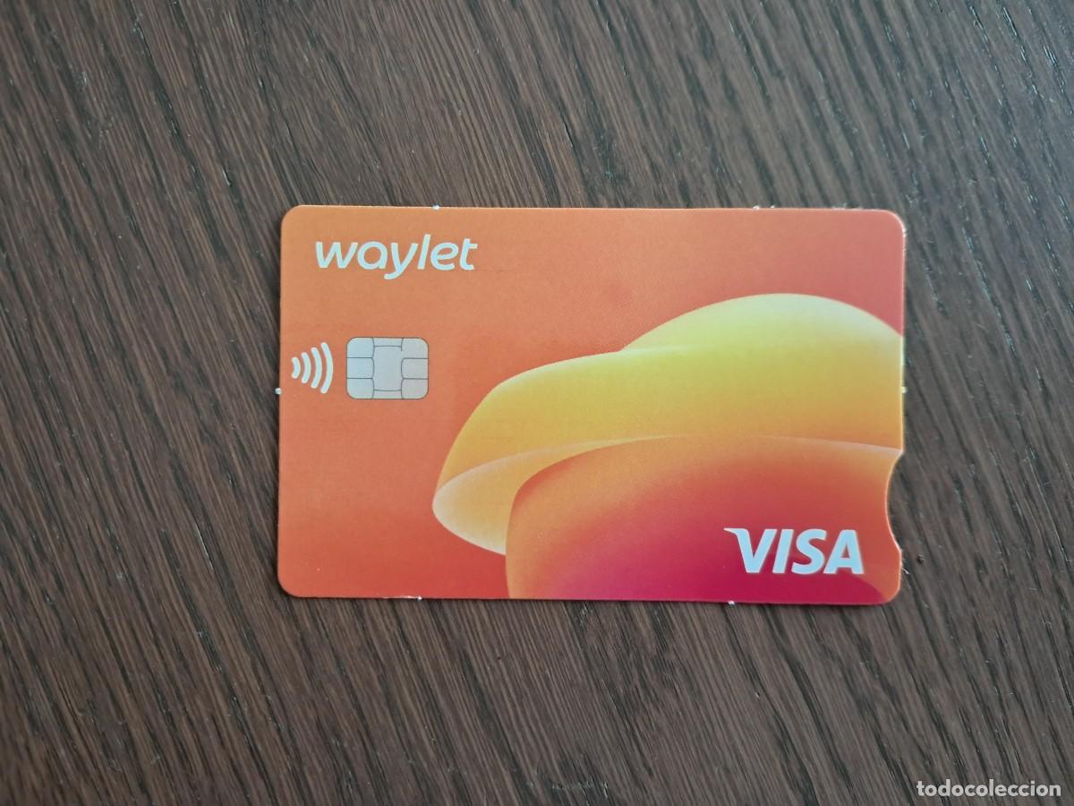 Tarjetas telef&oacute;nicas de colecci&oacute;n: tarjeta visa, Waylet.
