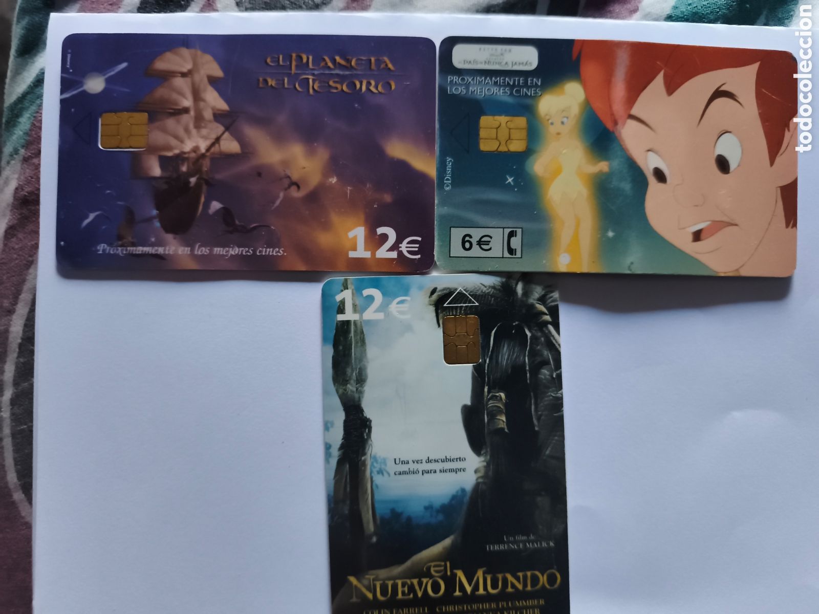 Tarjetas telef&oacute;nicas de colecci&oacute;n: TARJETAS TELEFONICAS PELICULAS CINE