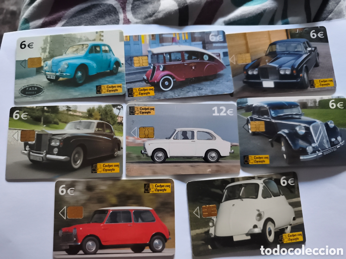 Tarjetas telef&oacute;nicas de colecci&oacute;n: TARJETAS TELEFONICAS COCHES CON ENCANTO