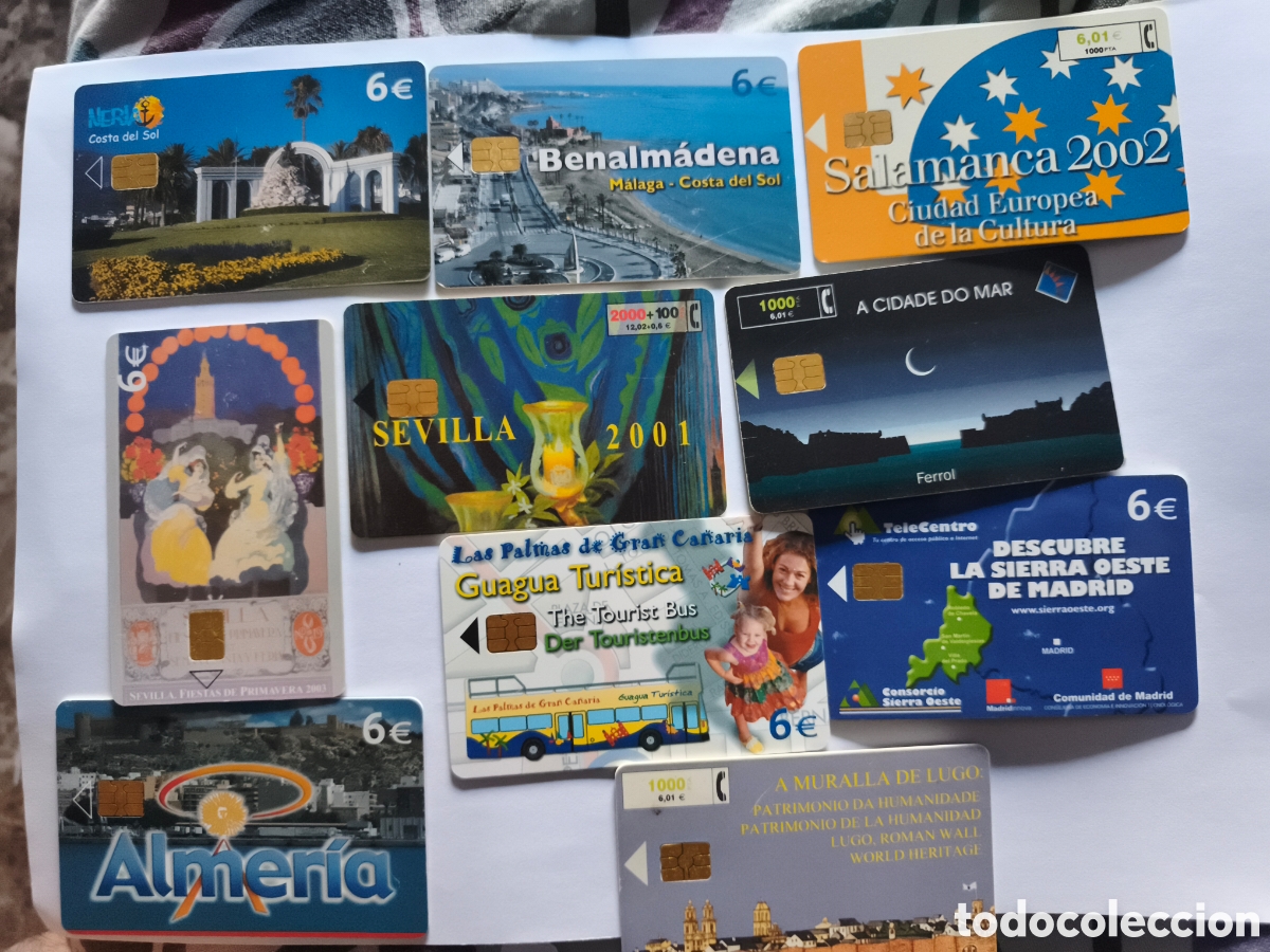 Tarjetas telef&oacute;nicas de colecci&oacute;n: TARJETAS TELEFONICAS CIUDADES VARIAS