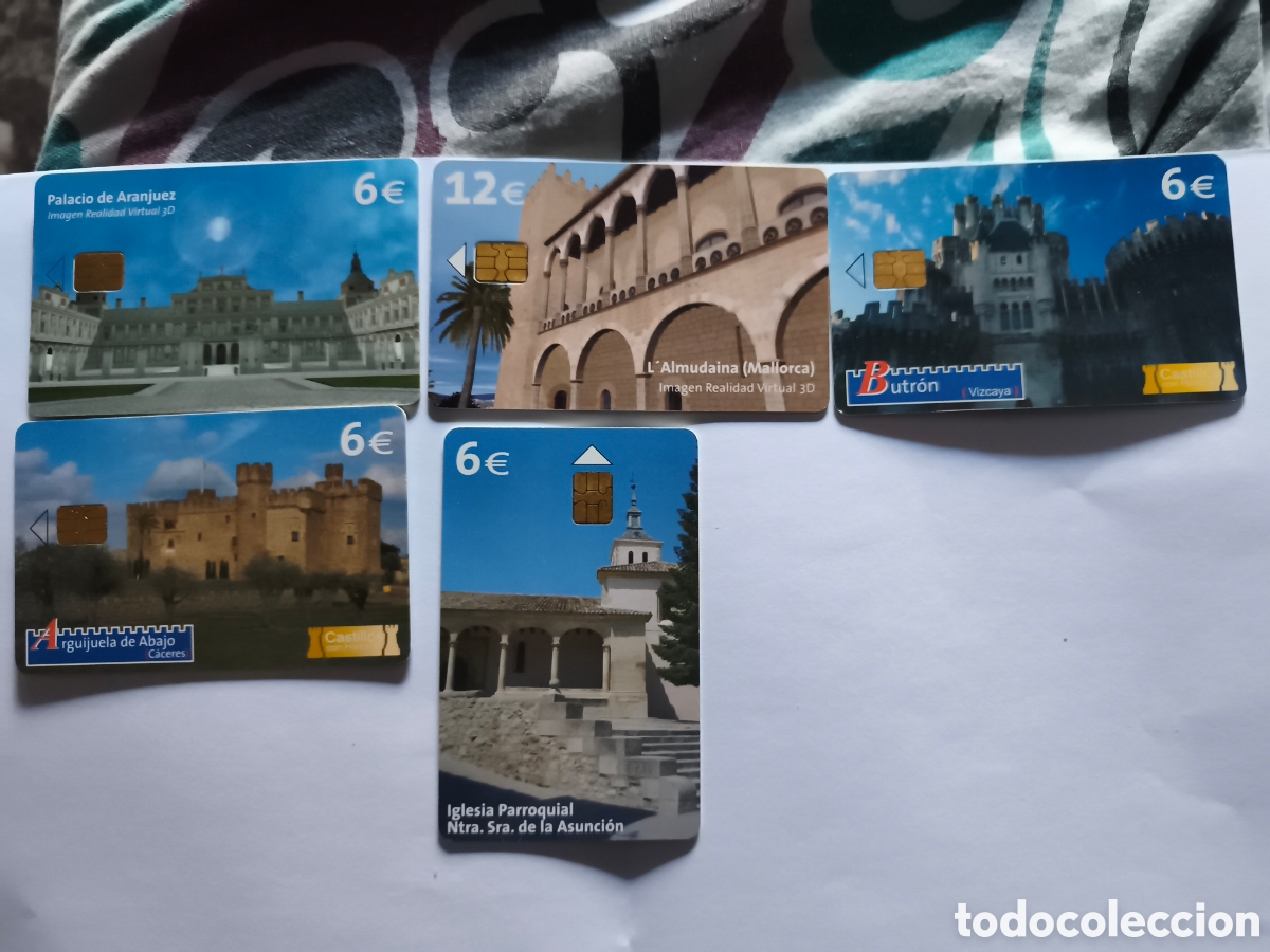 Tarjetas telef&oacute;nicas de colecci&oacute;n: TARJETAS TELEFONICAS MONUMENTOS Y CASTILLOS