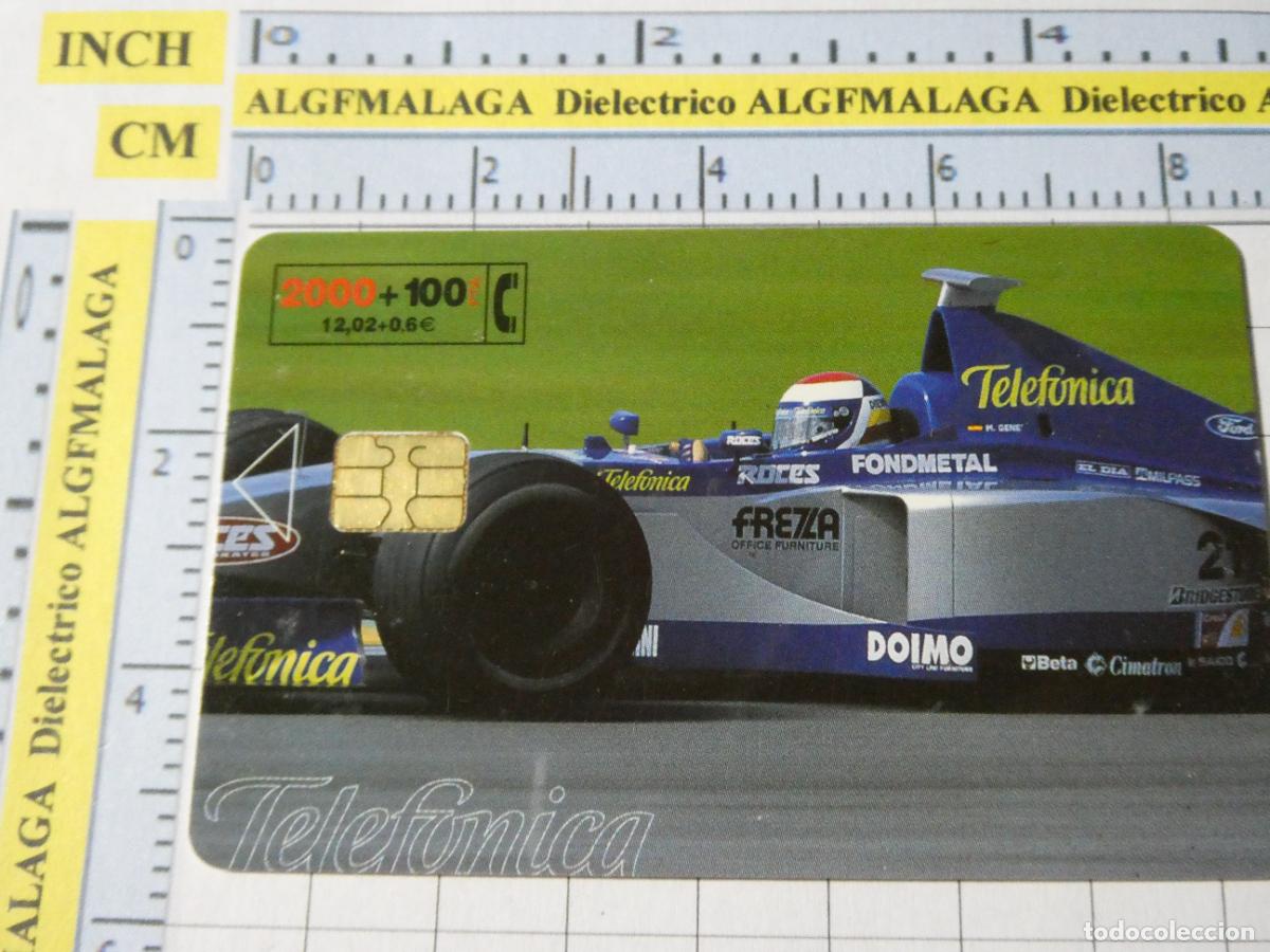 Tarjetas telef&oacute;nicas de colecci&oacute;n: TARJETA TELEF&Oacute;NICA ESPA&Ntilde;A CABITEL. 06/1999 TIRADA 501700 F&Oacute;RMULA 1 EQUIPO TELEF&Oacute;NICA 26