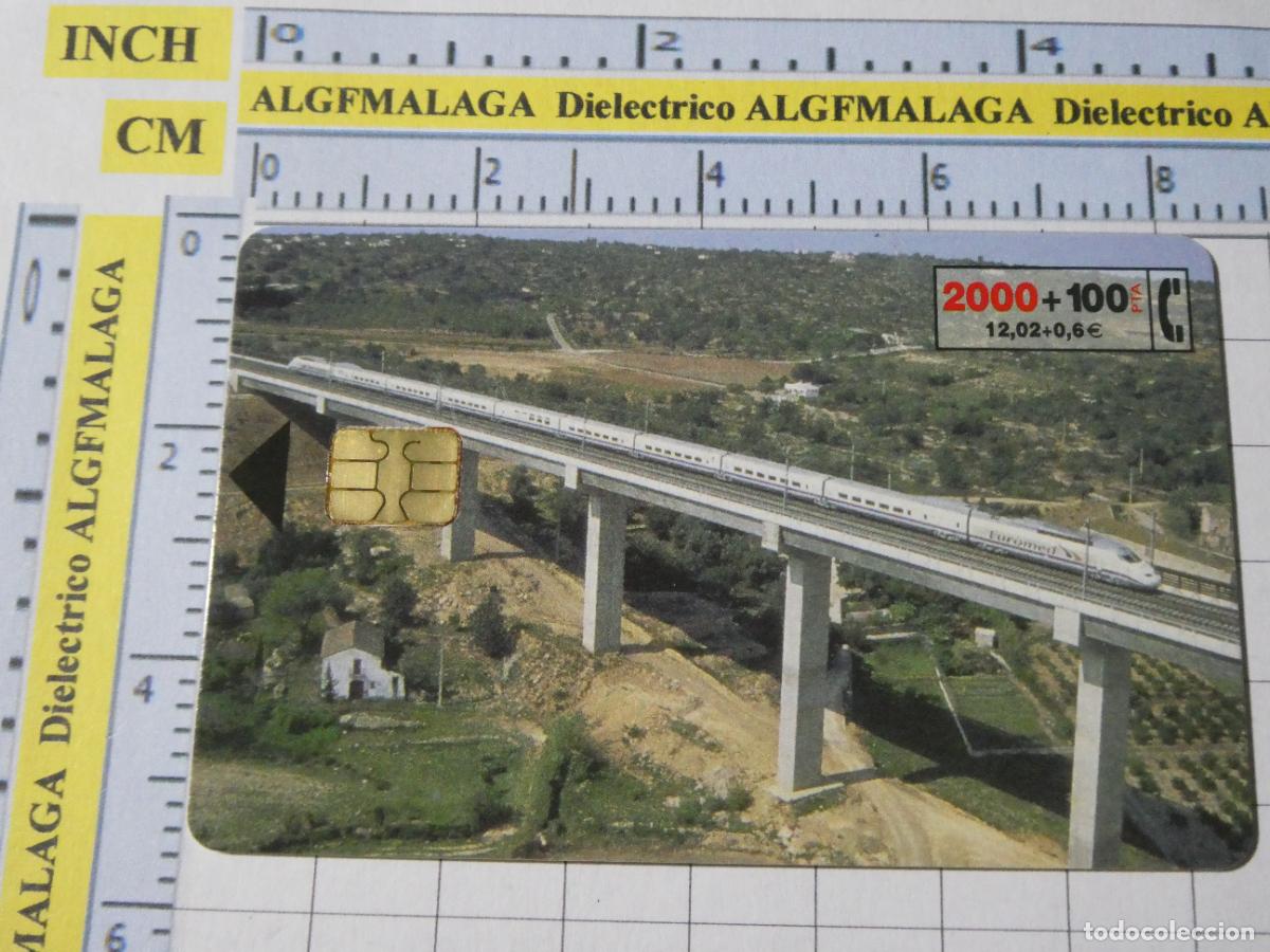 Tarjetas telef&oacute;nicas de colecci&oacute;n: TARJETA TELEF&Oacute;NICA ESPA&Ntilde;A CABITEL. 05/1999 TIRADA 1000000 TREN EUROMED 41