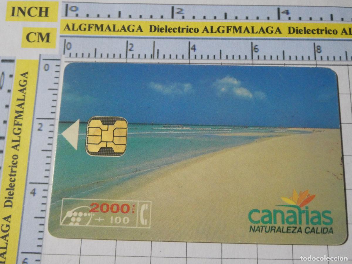 Tarjetas telef&oacute;nicas de colecci&oacute;n: TARJETA TELEF&Oacute;NICA ESPA&Ntilde;A CABITEL. 08/1994 TIRADA 150000 CANARIAS NATURALEZA C&Aacute;LIDA 43