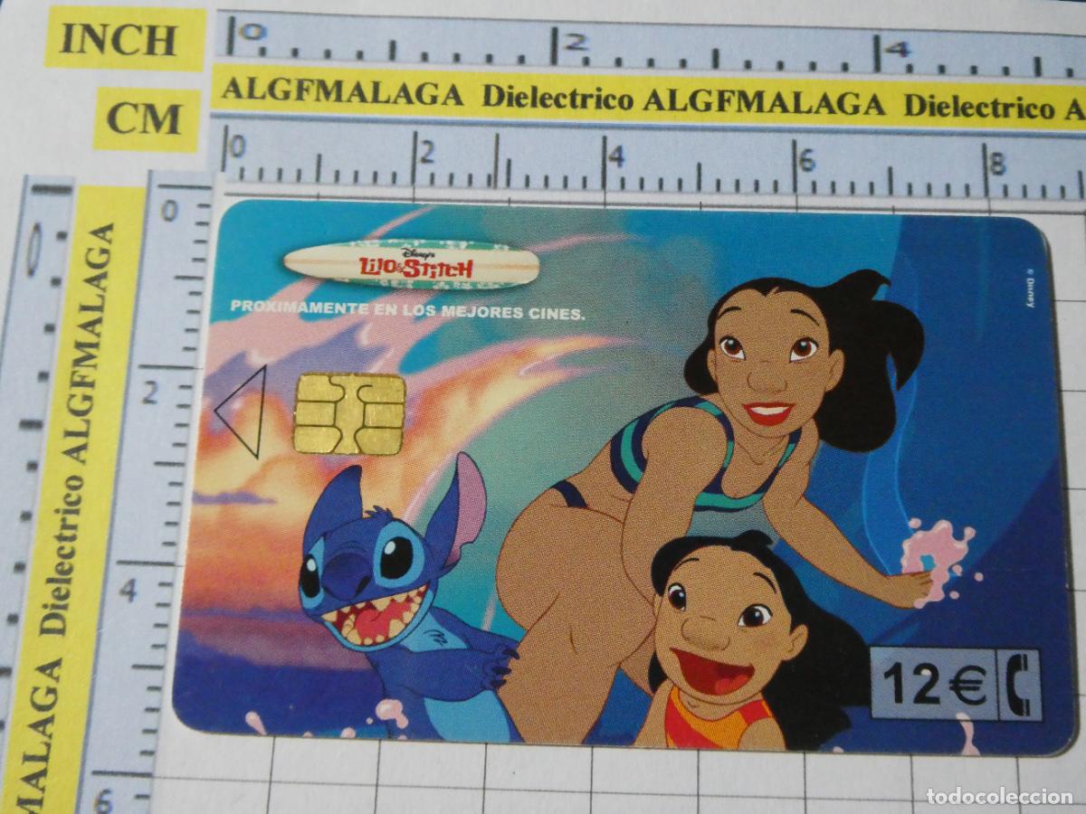 Tarjetas telef&oacute;nicas de colecci&oacute;n: TARJETA TELEF&Oacute;NICA ESPA&Ntilde;A CABITEL. 06/2002 TIRADA 501500 LILO & STITCH 44