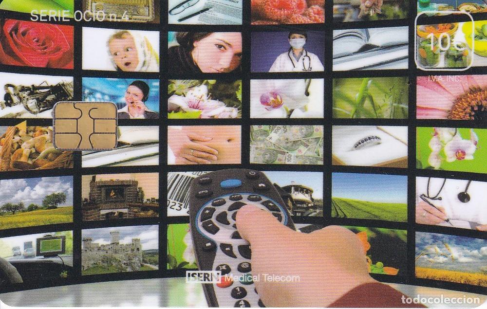 Cartes T&eacute;l&eacute;phoniques de collection: TARJETA DE ESPA&Ntilde;A DE ISERN DE UN TELEVISION SERIE OCIO N&ordm;4