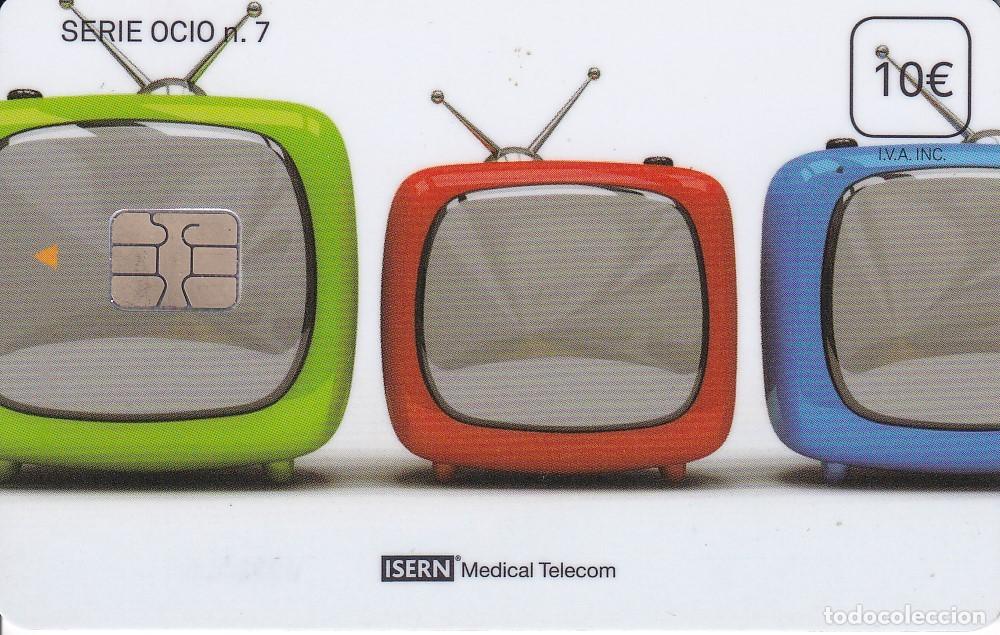 Cartes T&eacute;l&eacute;phoniques de collection: TARJETA DE ESPA&Ntilde;A DE ISERN DE UN TELEVISION SERIE OCIO N&ordm;7