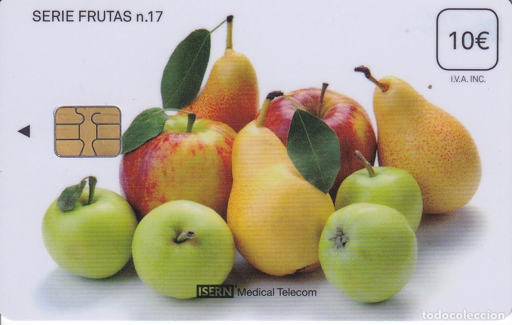 Cartes T&eacute;l&eacute;phoniques de collection: TARJETA DE ESPA&Ntilde;A DE ISERN DE UNAS FRUTAS SERIE FRUTAS N&ordm;17
