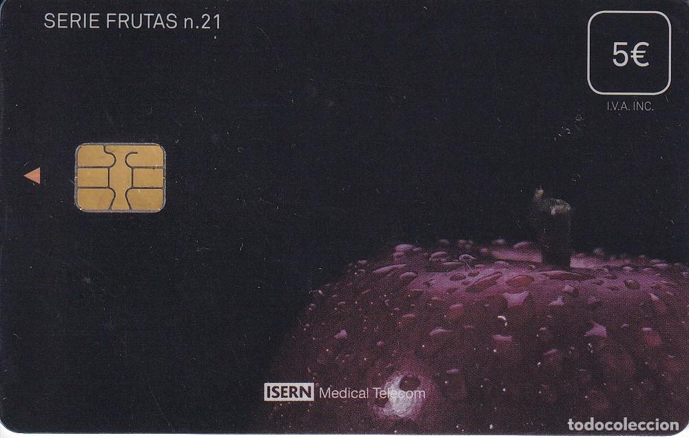 Sammlung von Telefonkarten: TARJETA DE ESPA&Ntilde;A DE ISERN DE UNA MANZANA SERIE FRUTAS N&ordm;21