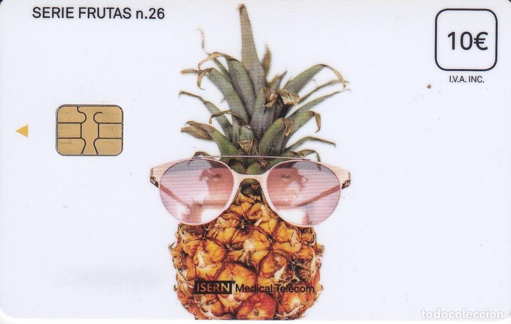 Sammlung von Telefonkarten: TARJETA DE ESPA&Ntilde;A DE ISERN DE UNA PI&Ntilde;A SERIE FRUTAS N&ordm;26
