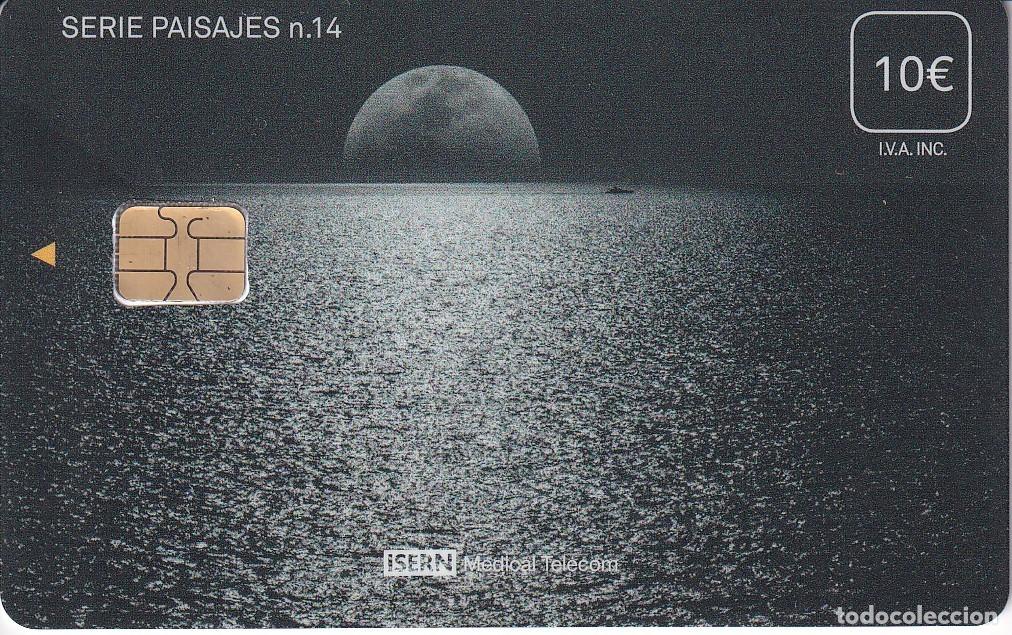 Cartes T&eacute;l&eacute;phoniques de collection: TARJETA DE ESPA&Ntilde;A DE ISERN DE LA SERIE PAISAJES N&ordm;14 - LUNA