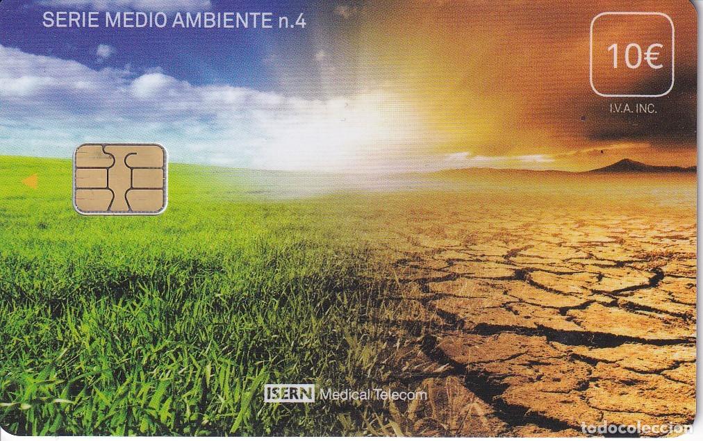 Sammlung von Telefonkarten: TARJETA DE ESPA&Ntilde;A DE ISERN DE LA SERIE MEDIO AMBIENTE N&ordm;4 - TIERRA