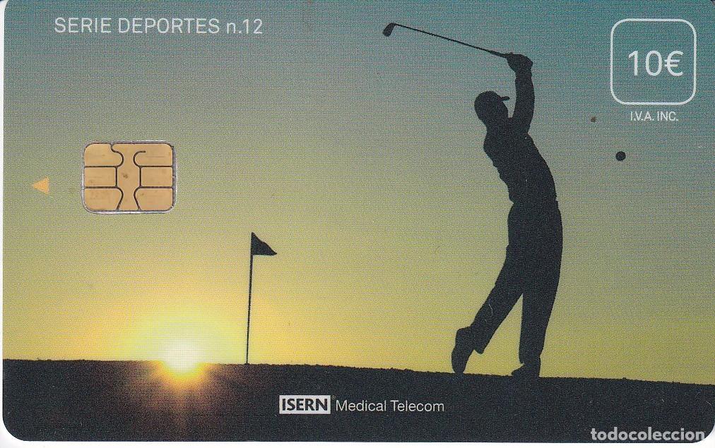 Sammlung von Telefonkarten: TARJETA DE ESPA&Ntilde;A DE ISERN DE LA SERIE DEPORTES N&ordm;12 - GOLF