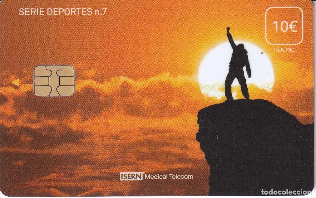 Sammlung von Telefonkarten: TARJETA DE ESPA&Ntilde;A DE ISERN DE LA SERIE DEPORTES N&ordm;7 - MONTA&Ntilde;ISMO