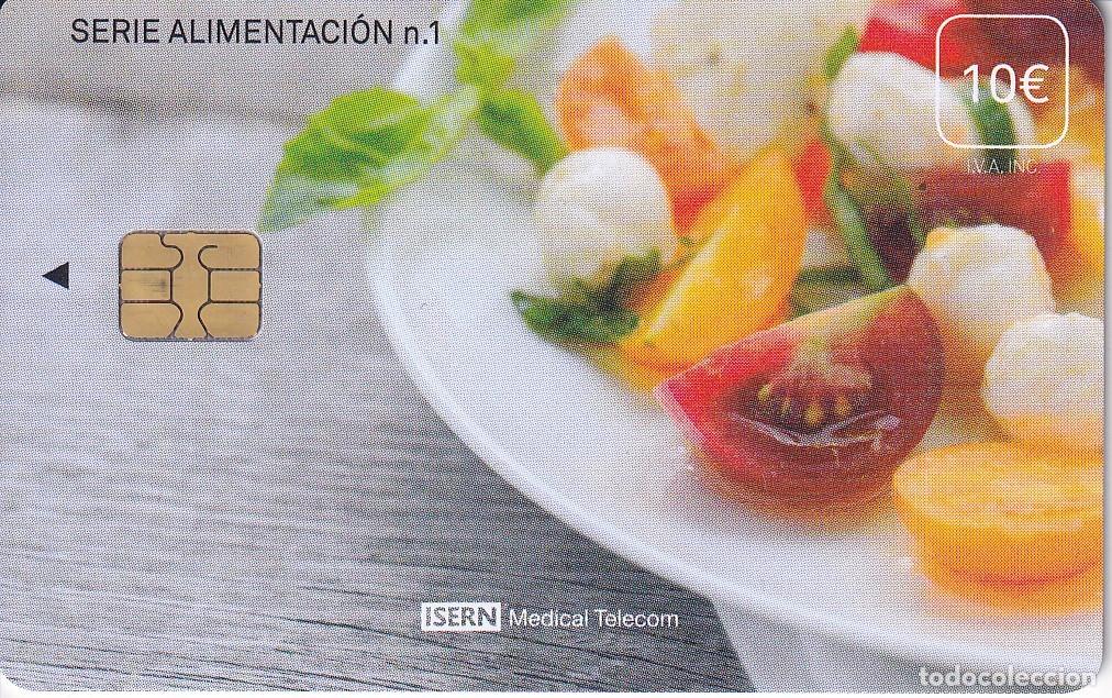 Sammlung von Telefonkarten: TARJETA DE ESPA&Ntilde;A DE ISERN DE LA SERIE ALIMENTACION N&ordm;1 - ENSALADA
