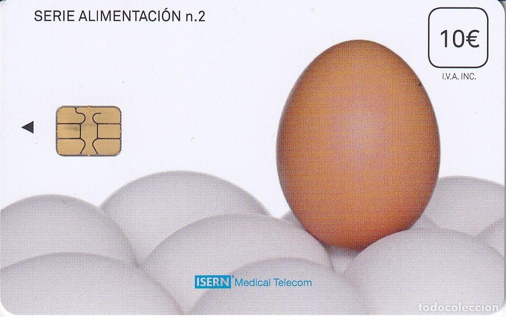 Sammlung von Telefonkarten: TARJETA DE ESPA&Ntilde;A DE ISERN DE LA SERIE ALIMENTACION N&ordm;2 - HUEVO