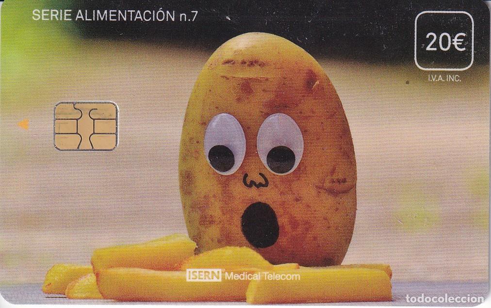 Sammlung von Telefonkarten: TARJETA DE ESPA&Ntilde;A DE ISERN DE LA SERIE ALIMENTACION N&ordm;7 - PATATA