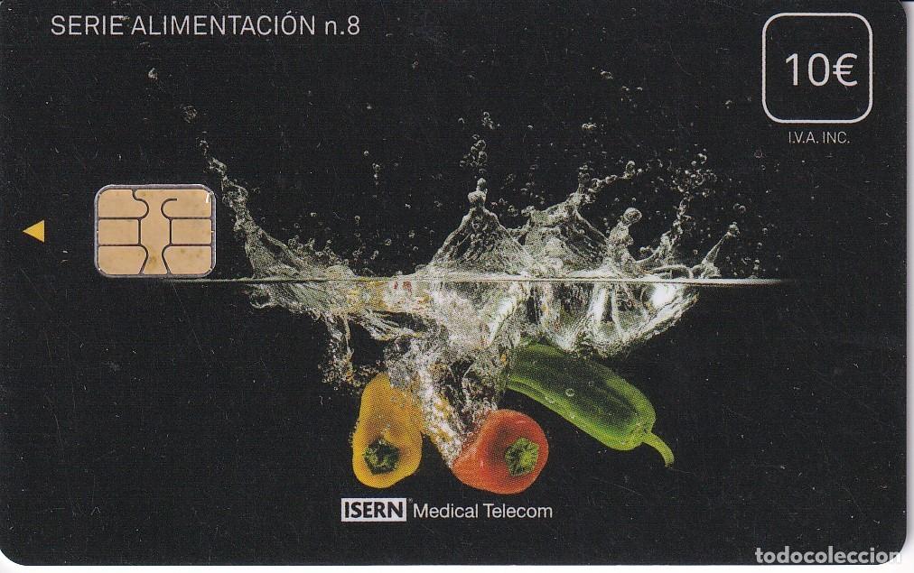 Sammlung von Telefonkarten: TARJETA DE ESPA&Ntilde;A DE ISERN DE LA SERIE ALIMENTACION N&ordm;8 - PIMIENTOS