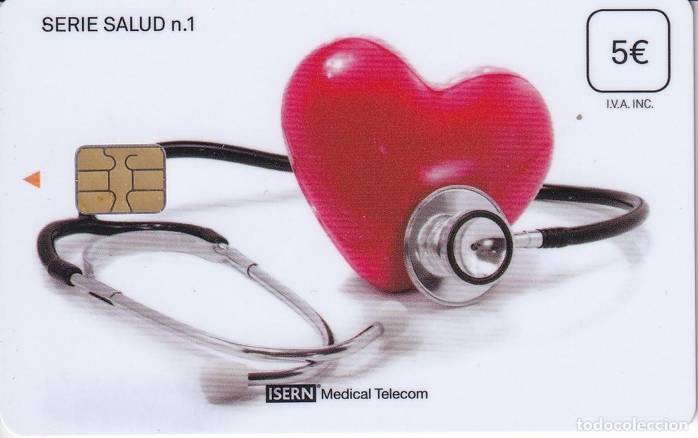 Sammlung von Telefonkarten: TARJETA DE ESPA&Ntilde;A DE ISERN DE LA SERIE SALUD N&ordm;1 - CORAZON