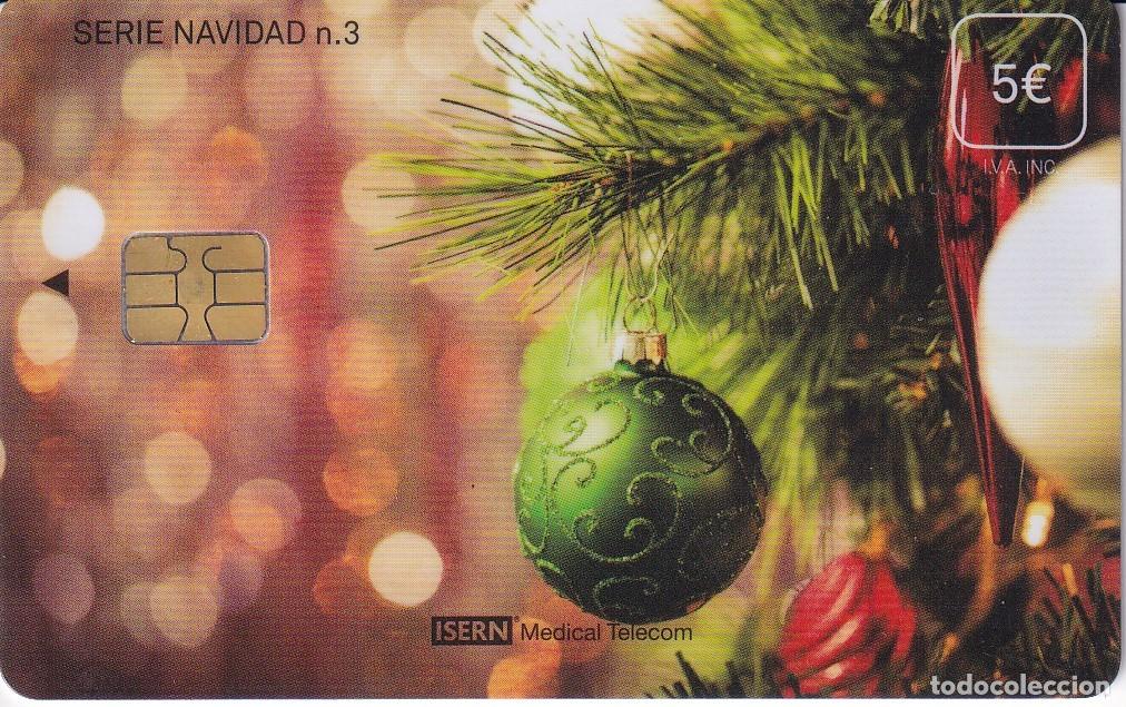 Sammlung von Telefonkarten: TARJETA DE ESPA&Ntilde;A DE ISERN DE LA SERIE NAVIDAD N&ordm;3 - CHRISTMAS