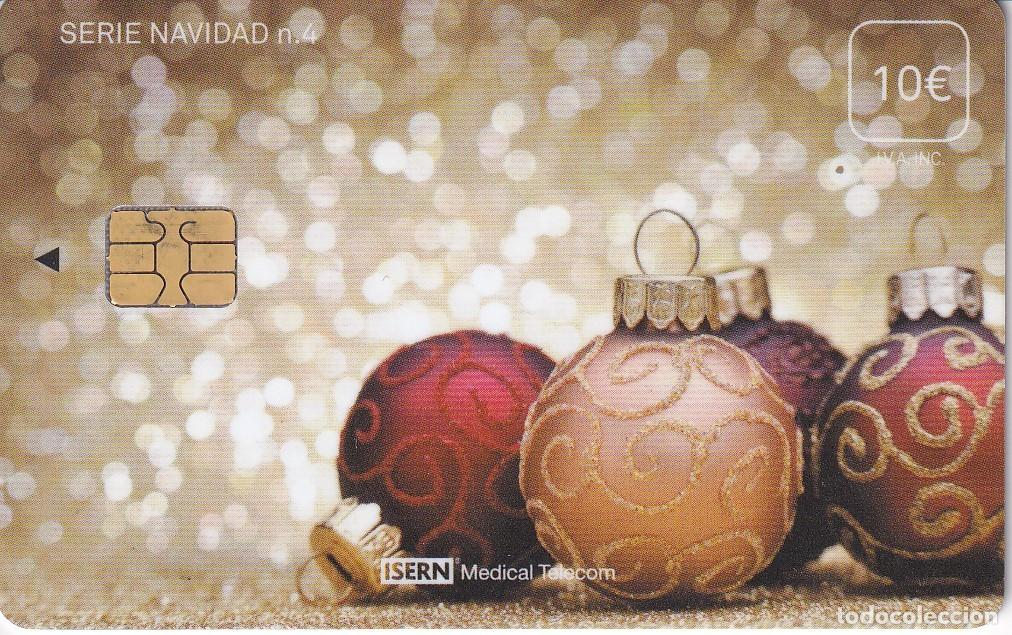 Sammlung von Telefonkarten: TARJETA DE ESPA&Ntilde;A DE ISERN DE LA SERIE NAVIDAD N&ordm;4 - CHRISTMAS