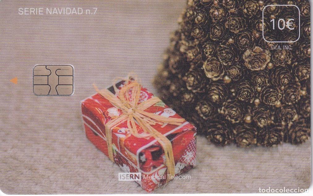 Cart&otilde;es de telefone de cole&ccedil;&atilde;o: TARJETA DE ESPA&Ntilde;A DE ISERN DE LA SERIE NAVIDAD N&ordm;7 - CHRISTMAS