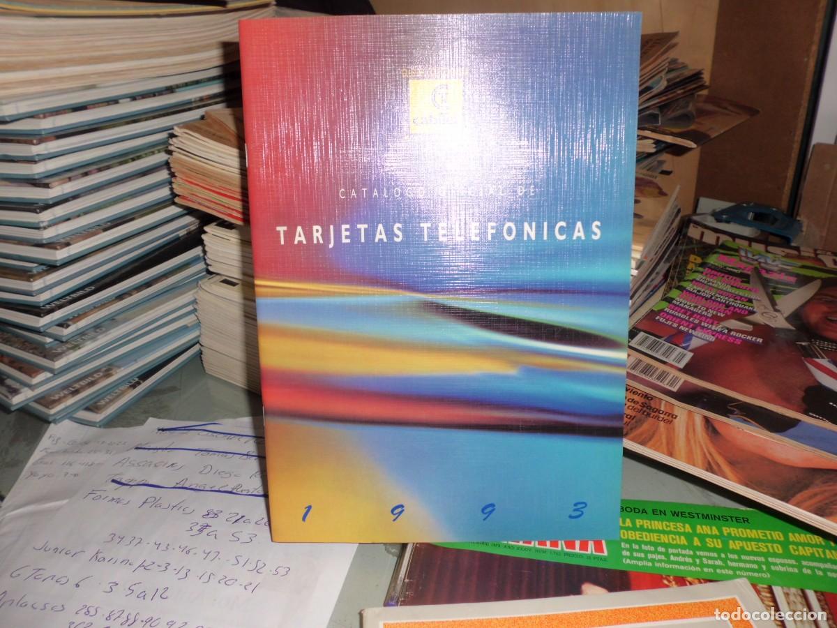 Sammlung von Telefonkarten: CATALOGO OFICIAL DE TARJETAS TELEFONICAS 1993