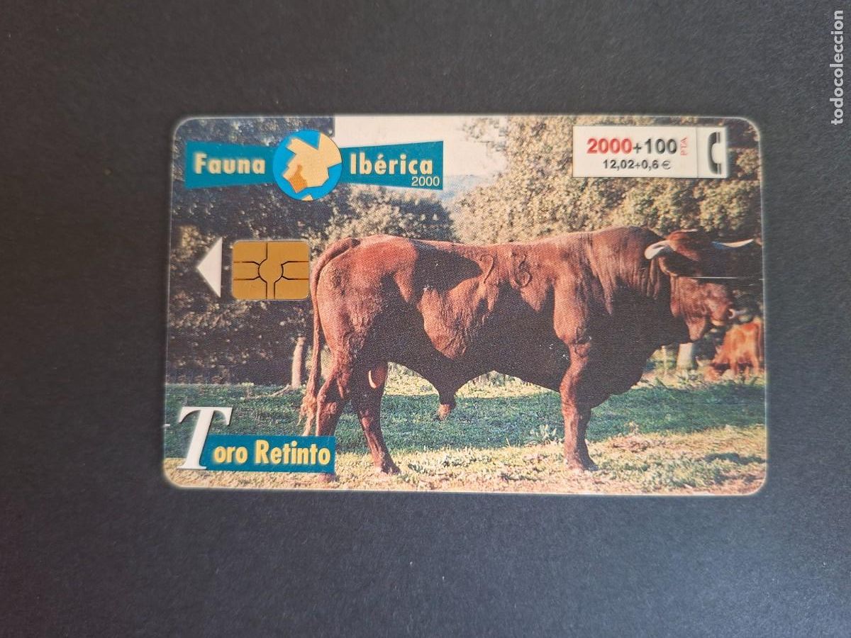 Carte telefoniche di collezione: Tarjeta telef&oacute;nica &bull; Toro retinto