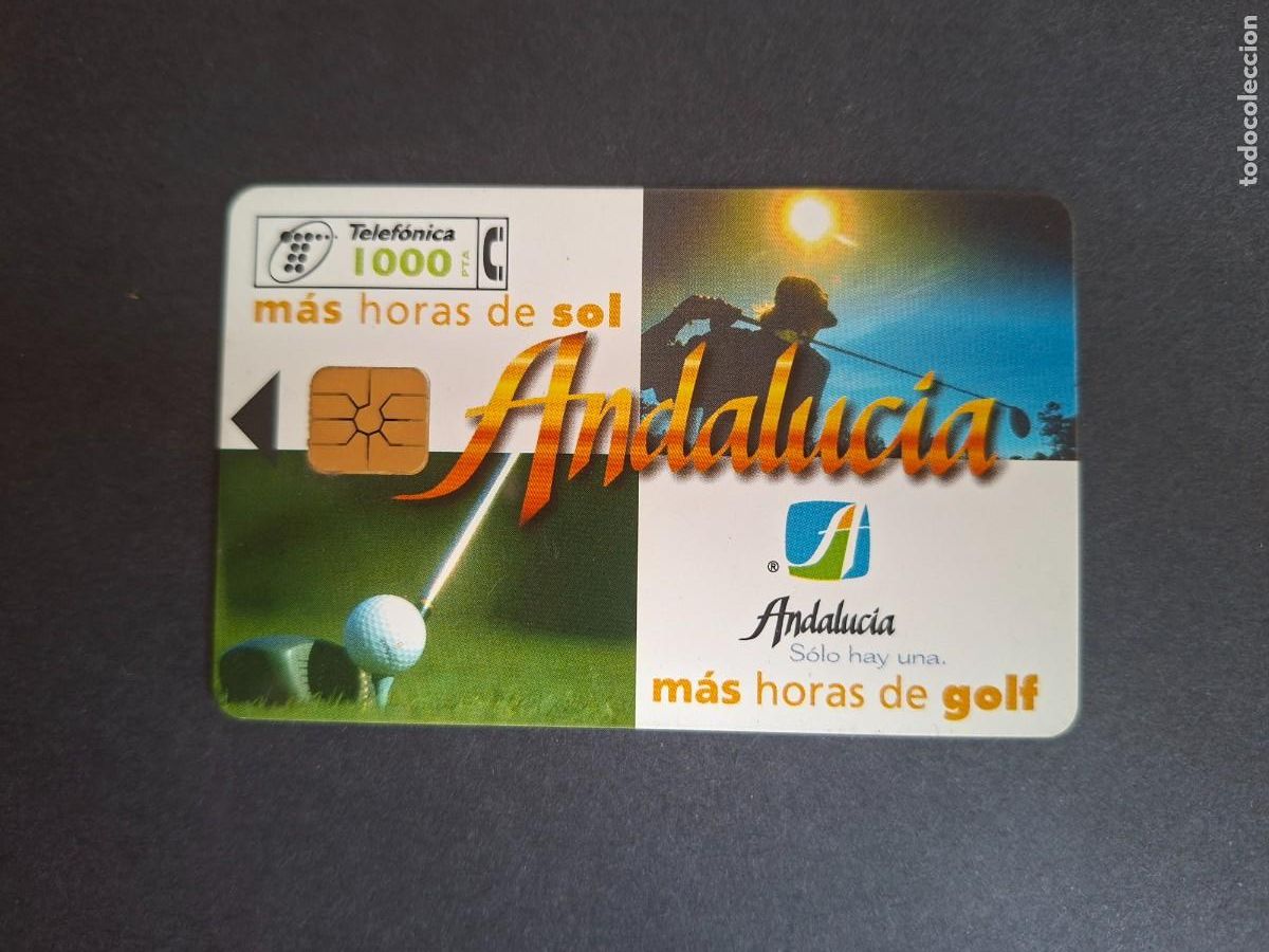 Collection telephone cards: Tarjeta telef&oacute;nica &bull; Andaluc&iacute;a Ryder Cup 1997