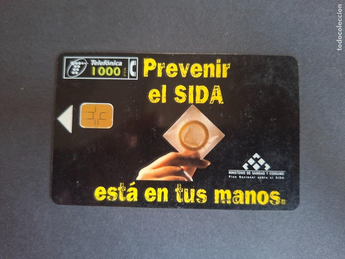 Collection telephone cards: Tarjeta telef&oacute;nica &bull; Prevenir el SIDA