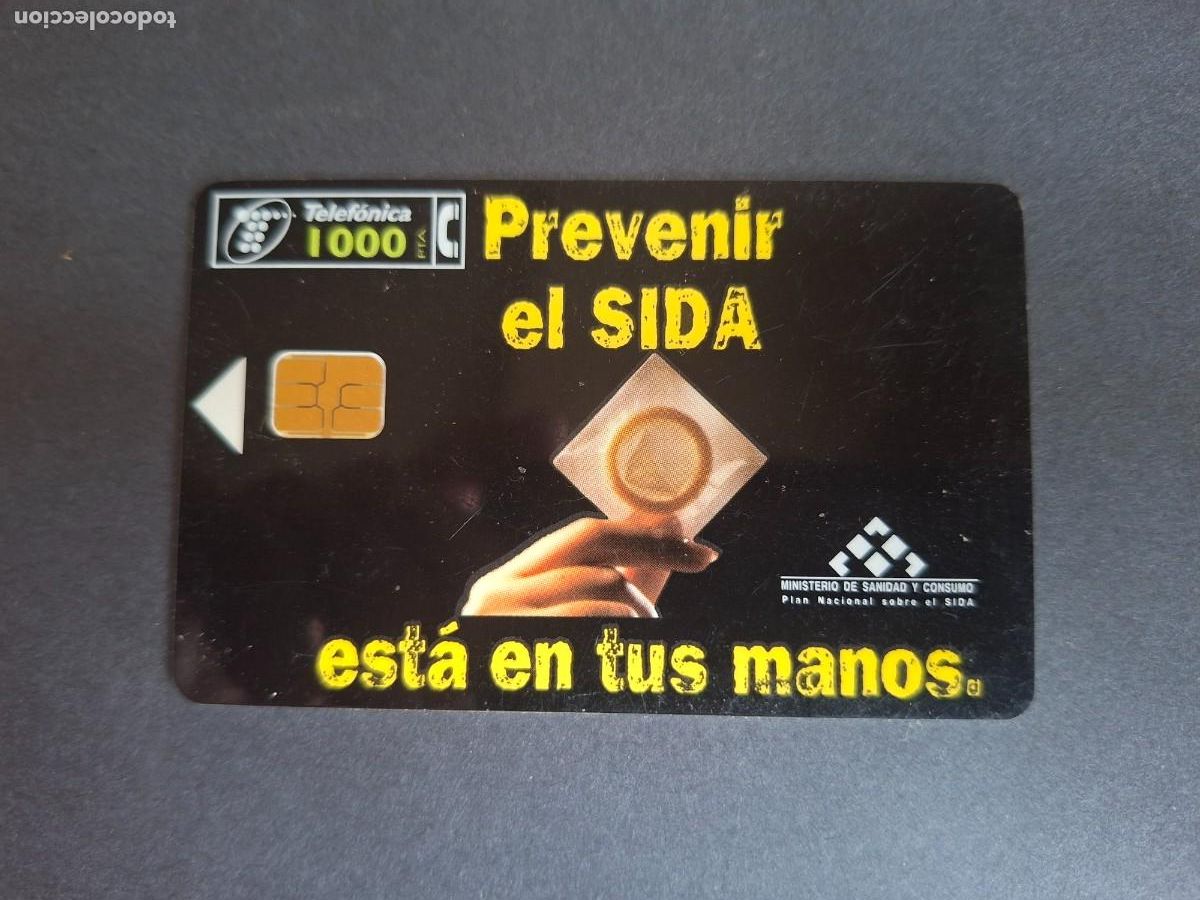 Collection telephone cards: Tarjeta telef&oacute;nica &bull; Prevenir el SIDA
