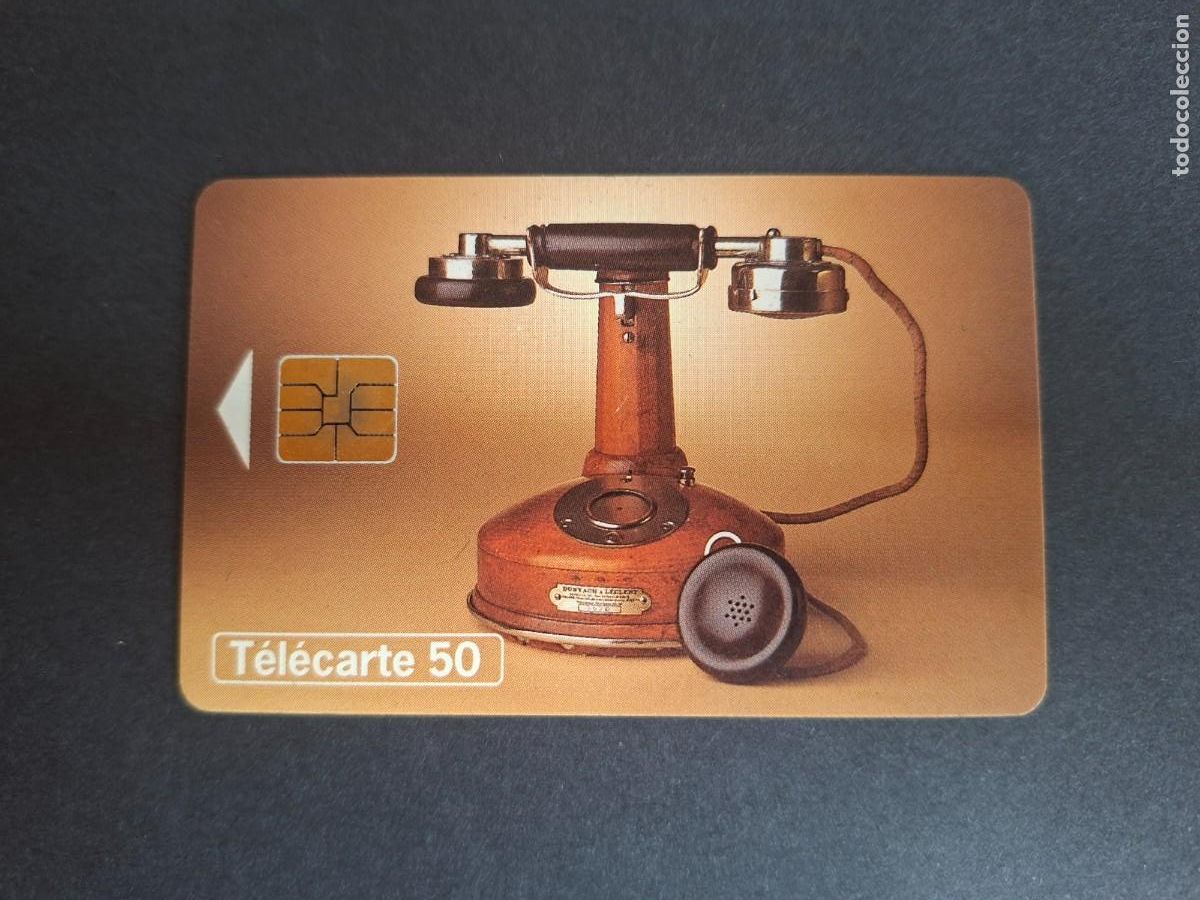 Collection telephone cards: T&eacute;l&eacute;carte 50 &bull; T&eacute;l&eacute;phone Dunyach et Leclert 1924