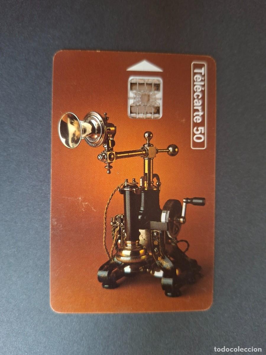 Collection telephone cards: T&eacute;l&eacute;carte 50 &bull; T&eacute;l&eacute;phone Ericsson 1885
