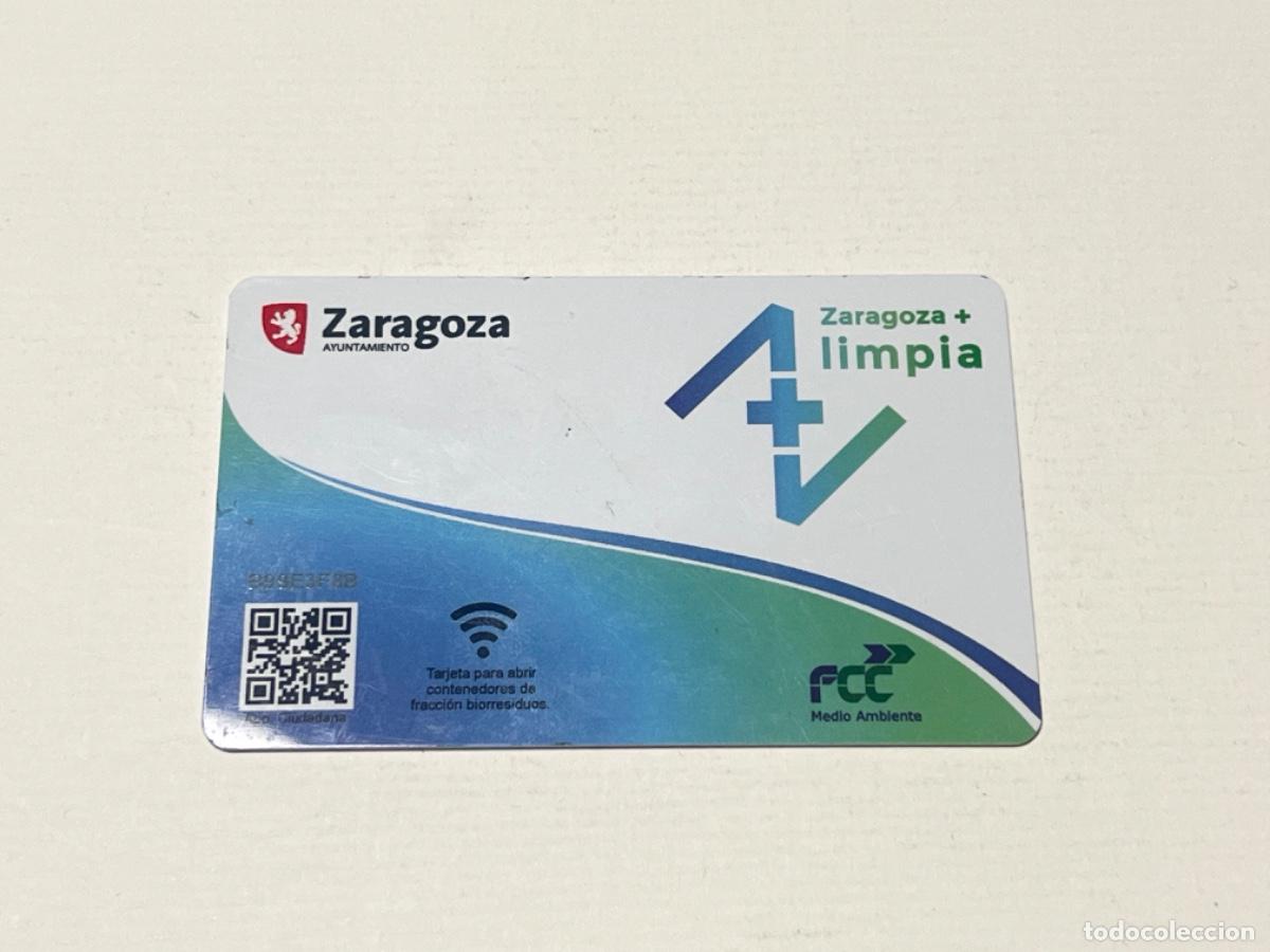 Tarjetas telef&oacute;nicas de colecci&oacute;n: Tarjeta Carne ZARAGOZA LIMPIA para colecci&oacute;n